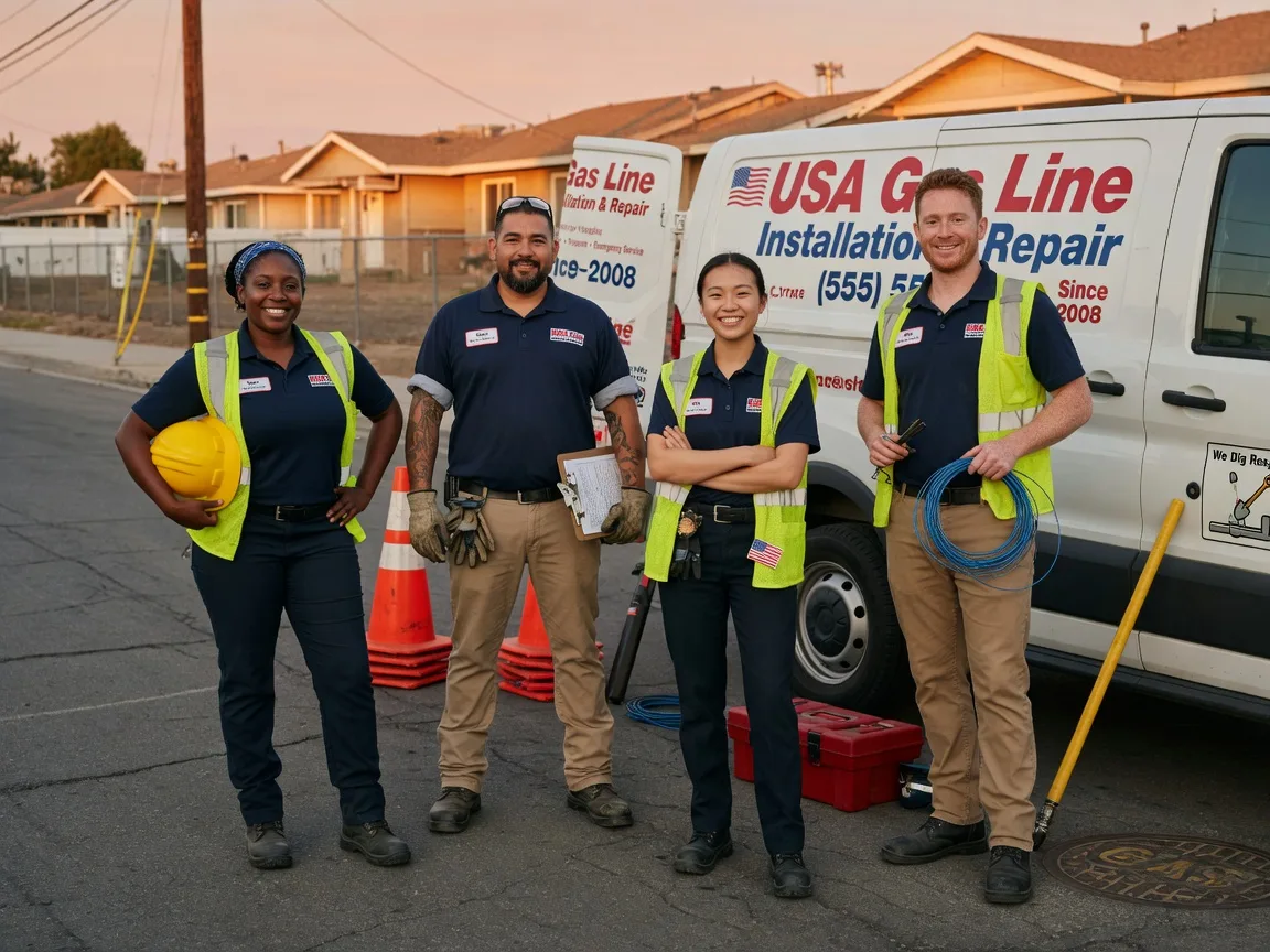 Gas Line Installation company in Conrad, IA